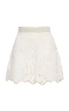 Loretta Caponi Federica Lace Macrame Short