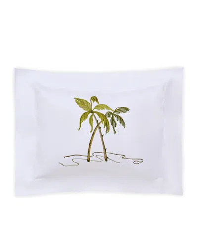 Loretta Caponi Garden Of Eden Boudoir Pillowcase In White