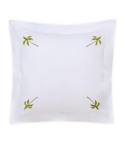 Loretta Caponi Garden Of Eden Square Pillowcase In White