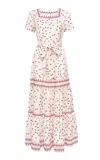 Loretta Caponi Lisandra Cherry Printed Dress