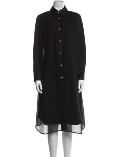 Pre-owned Loretta Caponi Midi Length Dress In Multi