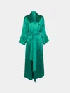 Loretta Caponi Porzia Silk Robe Size: S