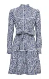 Loretta Caponi Rosalind Floral Cotton Dress