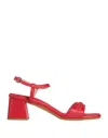 Loretta Pettinari Sandals In Red