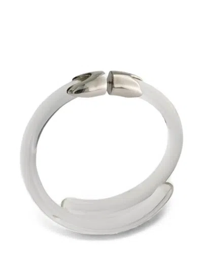 Lorette Colé Duprat E3 Hoop Earrings In Silver