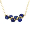 Lori Kaplan Design Women's Gold / Blue The Emma A Signature Lapis Gold Necklace In Multi