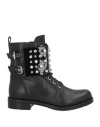 Loriblu Woman Ankle Boots Black Size 6 Leather In Black