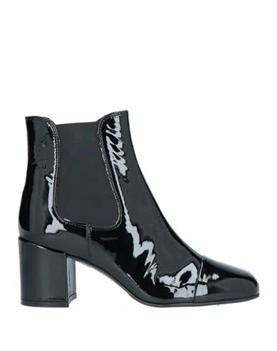 Loriblu Woman Ankle Boots Black Size 11 Soft Leather