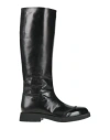 Loriblu Woman Boot Black Size 7 Calfskin In Black