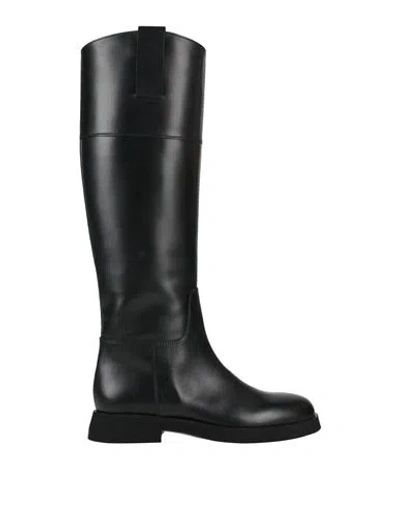 Loriblu Woman Boot Black Size 8 Calfskin