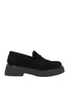Loriblu Woman Loafers Black Size 7 Leather