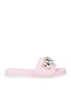 Loriblu Woman Sandals Pink Size 7 Leather