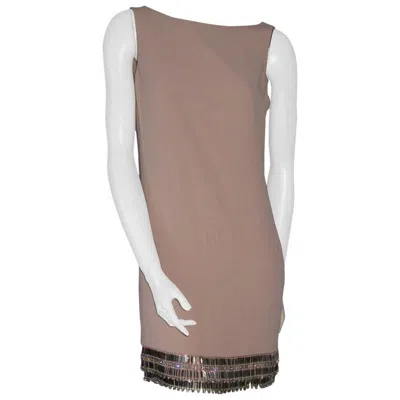 Pre-owned Loris Azzaro Azzaro Size 38 Fr Short Pink Dress