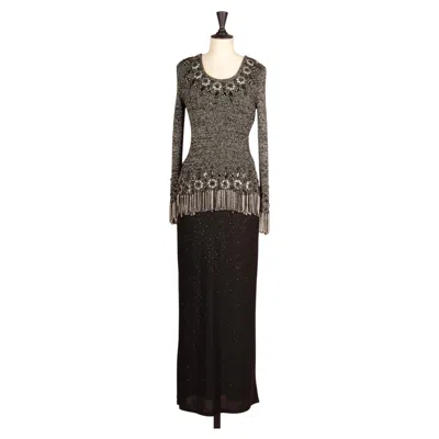 Pre-owned Loris Azzaro Ensemble Azzaro By  Circa 1970 In Black