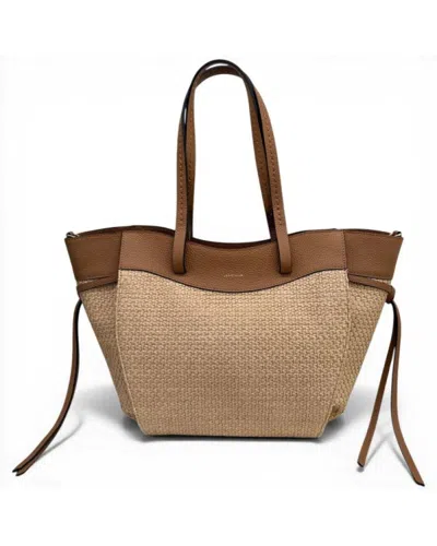 Loristella Lorisstella Handbag Woman Natural Leather Leather In White