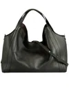 Loristella Serena 2787 Leather Tote Bag In Black