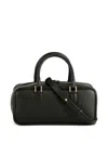 Loristella Zip-around Leather Tote Bag In Black