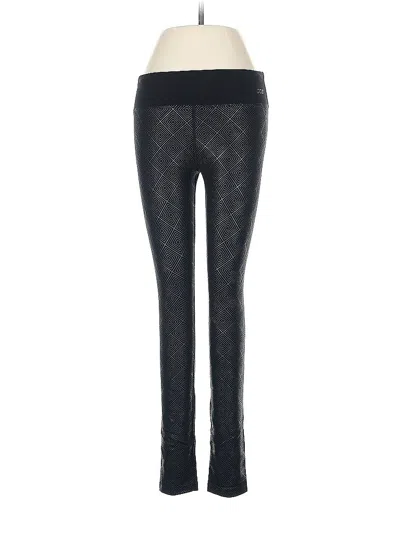 Pre-owned Lorna Jane Active Active Pants In Black