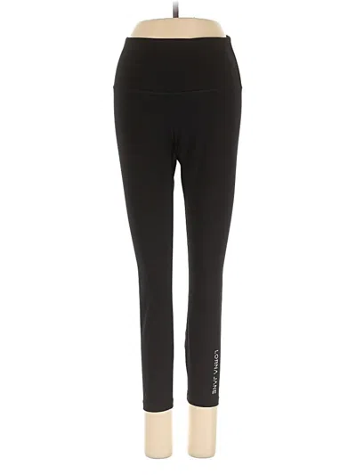 Pre-owned Lorna Jane Active Active Pants In Black