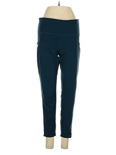 Pre-owned Lorna Jane Active Active Pants In Blue