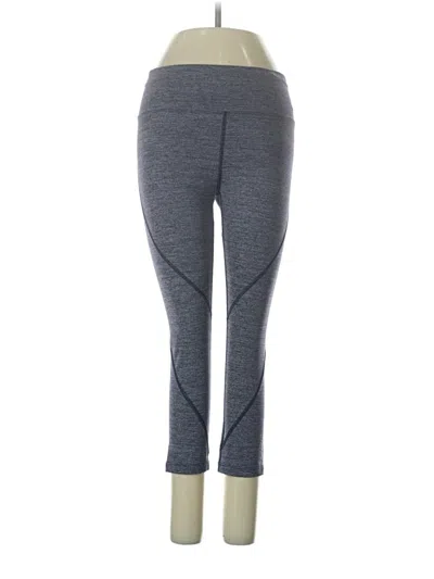 Pre-owned Lorna Jane Active Active Pants In Gray