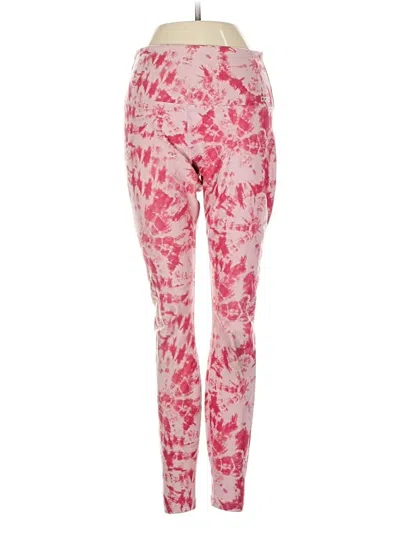 Pre-owned Lorna Jane Active Active Pants In Pink