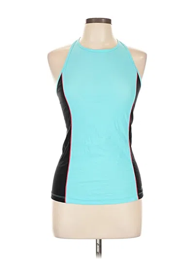Pre-owned Lorna Jane Active Active Tank Top In Blue