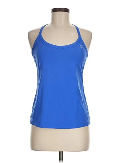 Pre-owned Lorna Jane Active Active Tank Top In Blue
