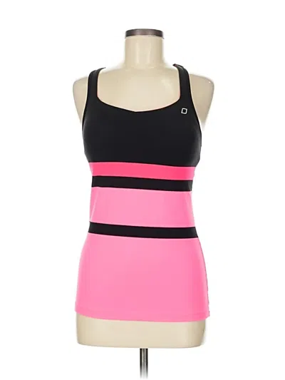 Pre-owned Lorna Jane Active Active Tank Top In Pink