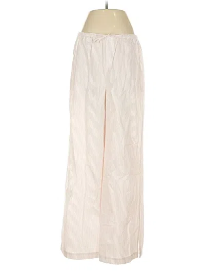 Pre-owned Lorna Jane Active Casual Pants In White