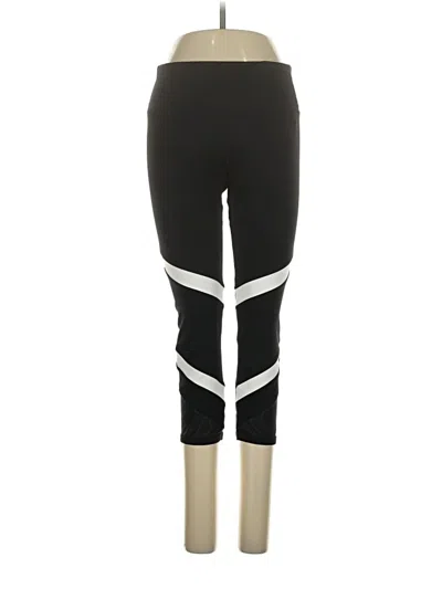 Pre-owned Lorna Jane Active Leggings In Black