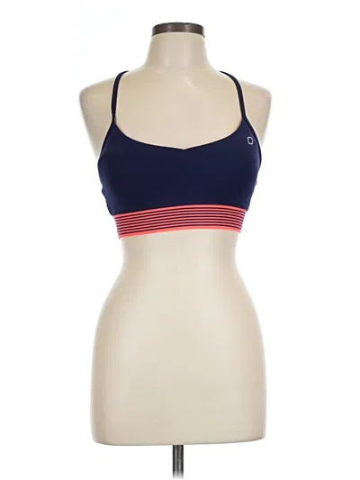 Pre-owned Lorna Jane Active Sports Bra In Blue
