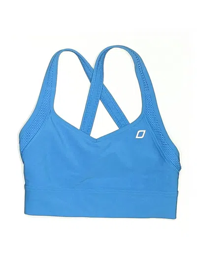 Pre-owned Lorna Jane Active Sports Bra In Blue