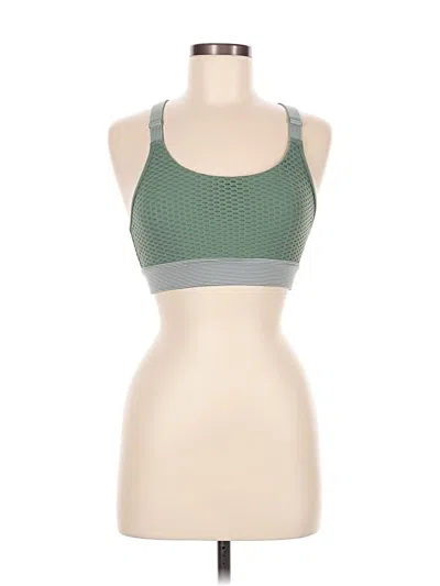 Pre-owned Lorna Jane Active Sports Bra In Green