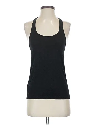 Pre-owned Lorna Jane Active Tank Top Black Halter Neckline Tops