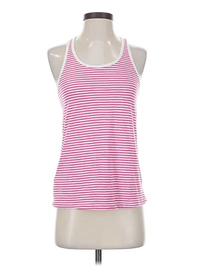 Pre-owned Lorna Jane Active Tank Top Pink Halter Neckline Tops