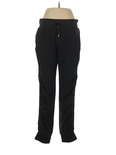 Pre-owned Lorna Jane Active Track Pants In Black