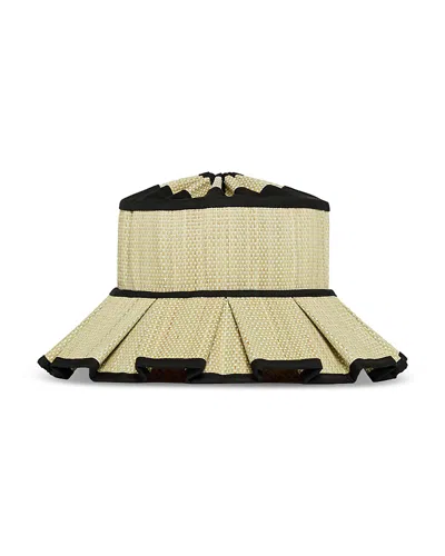 Lorna Murray Beauty Point Packable Straw Hat In Gray