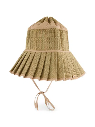Lorna Murray Capri Geometric-pattern Hat In Multi
