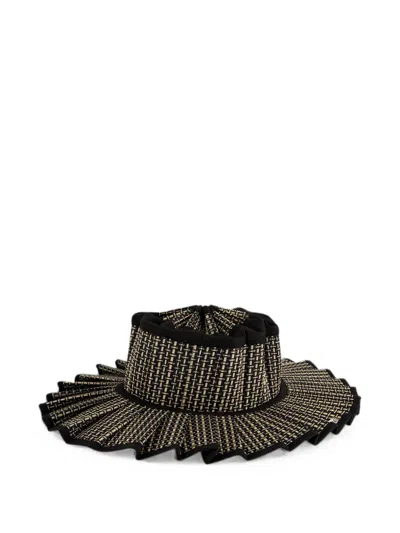 Lorna Murray Capri Woven Sun Hat In Black