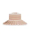 Lorna Murray Island Capri Packable Straw Hat In Multi