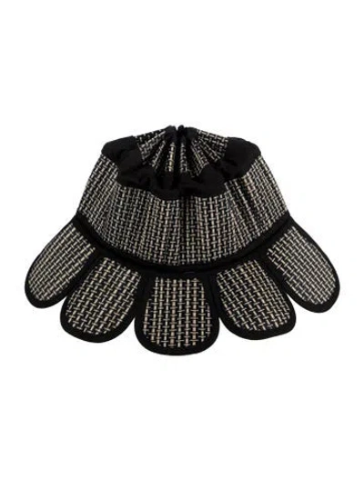 Pre-owned Lorna Murray Island Manhattan Hat In Black