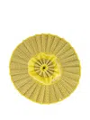 Lorna Murray Pleated Bucket Hat In Yellow