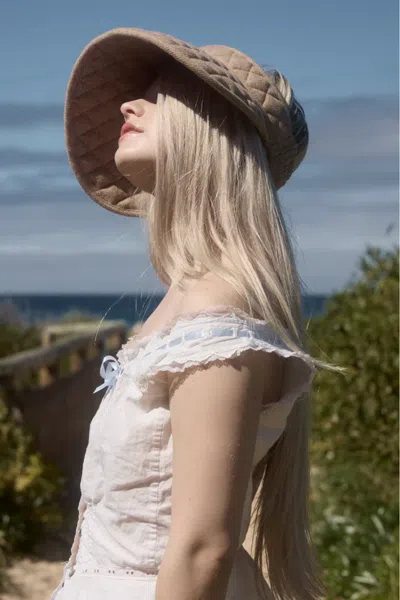 Lorna Murray Spinifex Saint Moritz Sun Visor In Brown