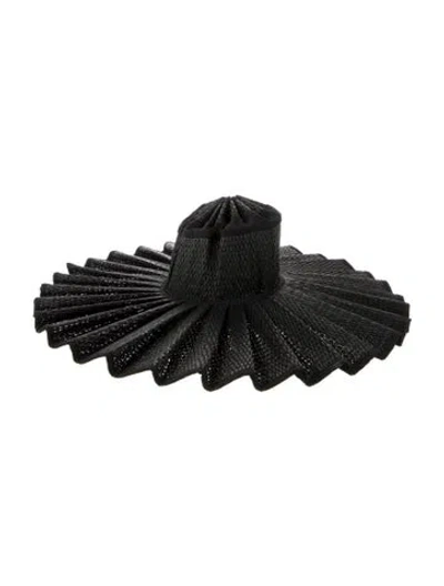 Pre-owned Lorna Murray Straw Hat In Black