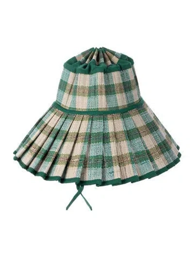 Pre-owned Lorna Murray Sun Hat In Green