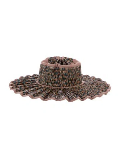 Pre-owned Lorna Murray Sun Hat In Neutral