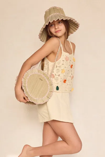 Lorna Murray Tribeca Luxe Capri Child Hat In Brown
