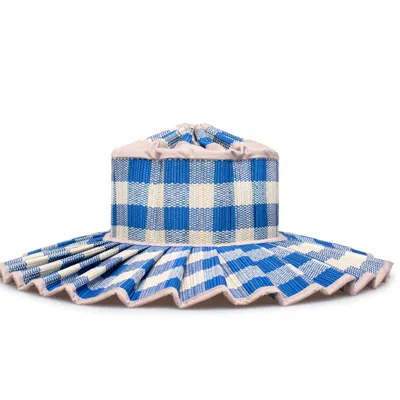 Lorna Murray Women's Blue / Neutrals Verandah Island Capri Maxi Hat