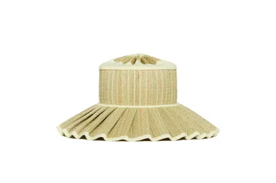 Lorna Murray Women's Neutrals / Yellow / Orange Bliss - Island Capri Hat In Yellow/orange